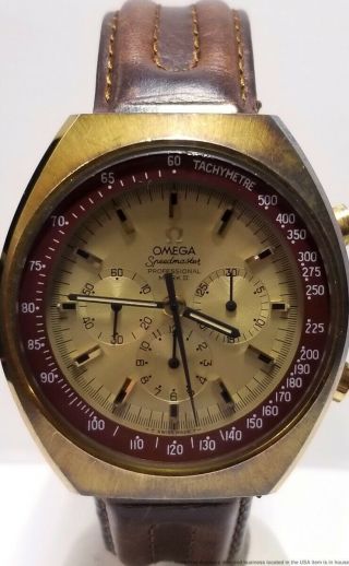 Omega Speedmaster Mark II 861 Cal Chronograph In Great Vintage 145.  034 2