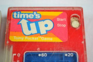 2 Vintage Tomy Pocket Games,  Baseball,  Times Up, 2