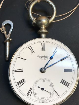 Vintage 18 Size Waltham Broadway Pocket Watch From 1883 ? Non