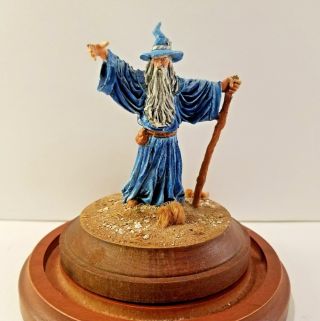 Ancient Wizard Collectiques Duke Seifried Painted Figure Display 1987 Vintage