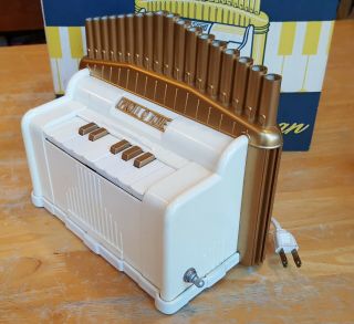 Vintage RARE PROLL - O - TONE Toy Organ Keyboard 1959 3