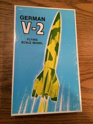 Vintage Model Rocket - Rocket Technology V - 2 Rocket