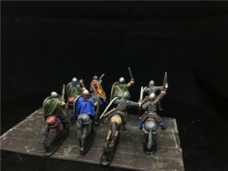 1/56 28mm Ancient DPS painted SAGA Norman Cavalry GH1317 4