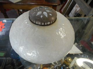 Glass Antique Vintage Ceiling Light Globe 4 In Throat