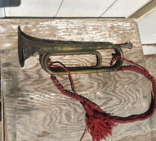 WW1 US Army Bugle G Trumpet Harry Coleman BUGLE 2