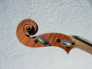 Vintage Antique French 4/4 Violin Maison VATELOT Luthier Paris Annee 1928 2