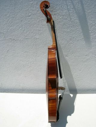 Vintage Antique French 4/4 Violin Maison VATELOT Luthier Paris Annee 1928 3