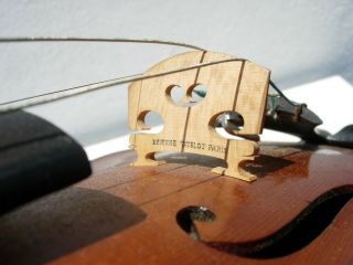 Vintage Antique French 4/4 Violin Maison VATELOT Luthier Paris Annee 1928 4