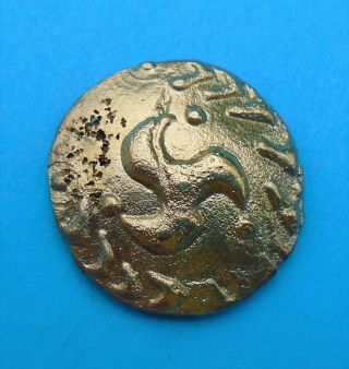 Celtic Stater,  Av Gold,  Dreiwir Tribe Germany Ancient Coin