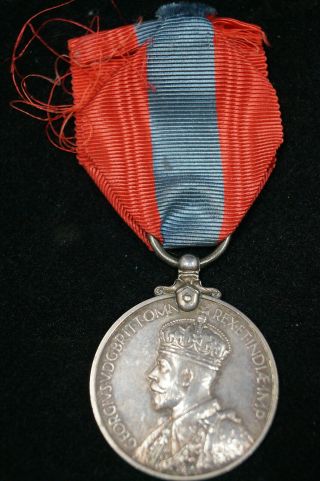 Ww1 Era British Imperial Medal For Faithful Service Named Brandon