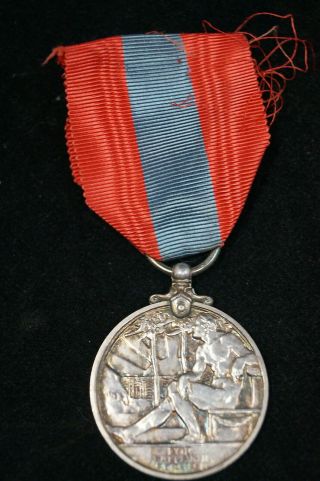 WW1 Era British Imperial Medal For Faithful Service Named Brandon 2