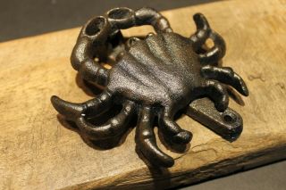 Antique Vintage Style Cast Iron Crab Door Knocker Hardware