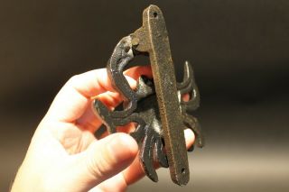 Antique Vintage Style Cast Iron Crab Door Knocker Hardware 8