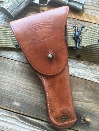 Boyt 42 M1916 Ww2 Us Military Flap Holster For Colt 45 1911