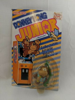 1981 Coleco Nintendo Donkey Kong Jr Unpunched Mini Figure