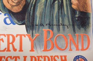 WWI Statue of Liberty You Buy a Liberty Bond Propaganda Poster 4