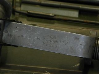 M7 Launcher For The M - 1 GARAND RIFLE.  KM Marked 3