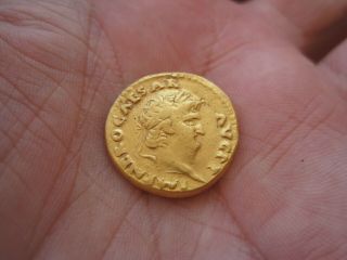 Ancient Roman Aureus,  Emperor Nero 54 - 68 Roma