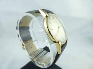 Girard Perregaux 18krt Solid Gold Gents Wrist Watch Circa 1960. 3