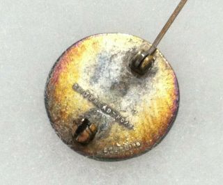WWII Manhattan Project A - Bomb Atomic Bomb Worker Pin - STERLING Whitehead Hoag 2