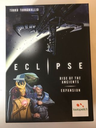 Eclipse Rise Of The Ancients Board Game Expansion Half - Unpunched,  In Great Shape