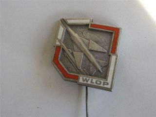 Poland Polish Pilot Air Force Enamel Military Pin Badge