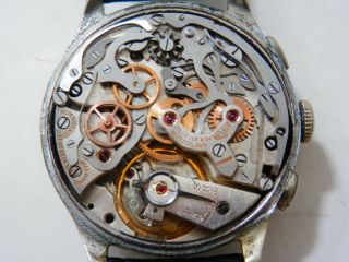 Antique Heuer chronograph Baruju 22 F/S EMS Authentic 5