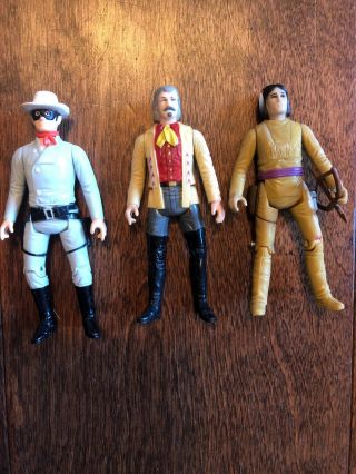 Legend Of The Lone Ranger Vintage Action Figures By Gabriel