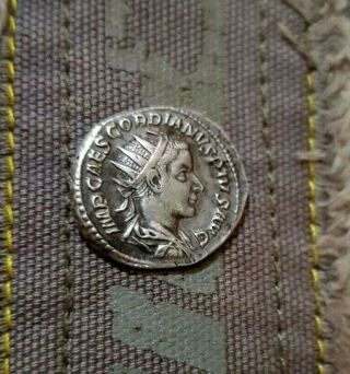 Rome Ancient Silver Antoninianus Gordian Iii Ad 238 - 244.  Ar