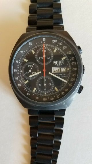 Vintage Heuer Pasadena Watch With Band