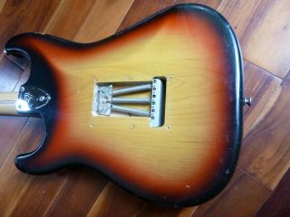 Vintage 1971 Fender Stratocaster.  Nitro Rosewood,  guitar,  99 11