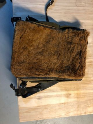 Ww2 German Army Fur Covered Pack Tornister