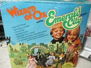 Wizard Of Oz Emerald City Playset.  Mego.  1974