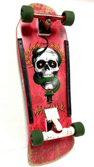 Powell Peralta Factory 1off Skateboard By Mike Mcgill Police Academy 4 Prop