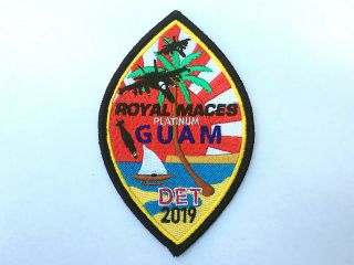 Usn/navy Vfa - 27 " Royal Maces " Guam Det.  Training 2018 Patch