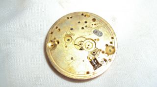 Vintage Swiss Zenith A pocket wrist watch movement partial parts repair 5