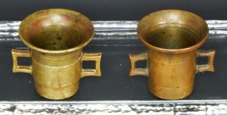 Antique Chinese Miniature Vase or Censers in Brass,  Bronze,  or Copper 3