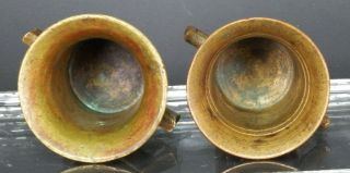 Antique Chinese Miniature Vase or Censers in Brass,  Bronze,  or Copper 4