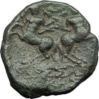 Thessalonica In Macedonia Under Romans Ancient Greek Coin Janus Centaurs I59725