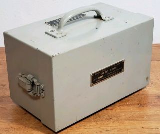 Vtg Military WWII US Army I - 181B Signal Corps Test Set Radio Repair Ham Milliamp 3