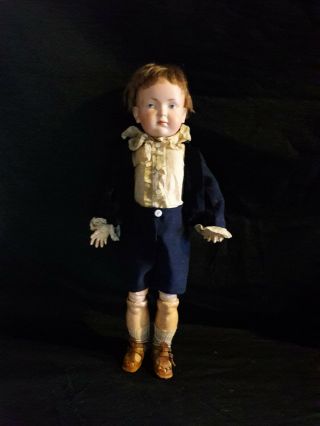 Antique Bisque Character Doll By Kley And Hahn