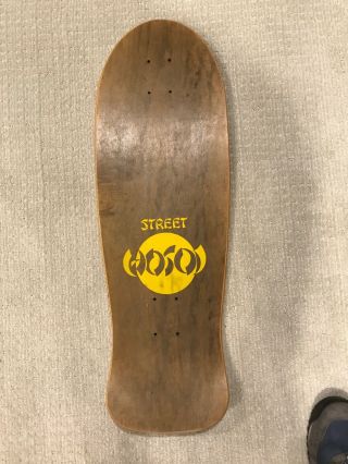 Prototype NOS Hosoi Pro Street Tri Tail Skateboard 80 ' s Vintage Powell Peralta 4