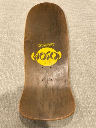 Prototype NOS Hosoi Pro Street Tri Tail Skateboard 80 ' s Vintage Powell Peralta 5