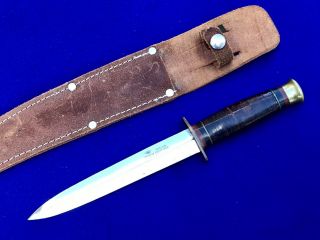 British Ww2 Taylor Eye Witness Sheffield Commando Fighting Knife Dagger Dirk