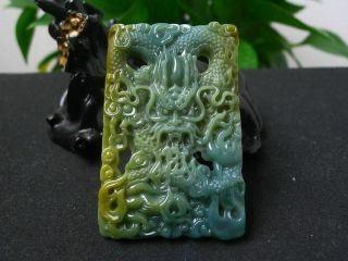 100 natural jade A goods hand - carved three colors Guan Gong Yu Pei 724 2