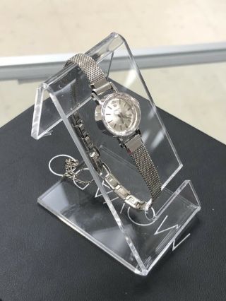 Rolex Ladies 14k White Gold Cocktail Wrist Watch VINTAGE RARE 1940’s 4