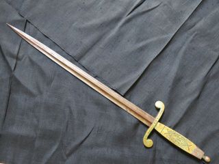 REAR Imperial Russian officer ' s St.  Anna award type Dagger - sword knife saber 6