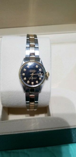 Rolex Datejust Oyster Perpetual Watch Womens Vintage