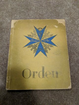 Orden - Waldorf - Astoria - Cigarette Card Book