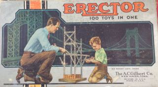Vintage A C Gilber Erector Set No.  6 1/2 All Electric 1950’s